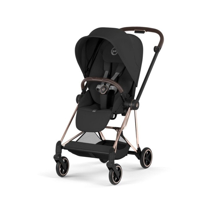 Duo MIOS 2026  Poussette citadine avec nacelle pliable  Châssis Rose Gold  CYBEX