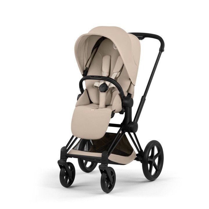 Duo PRIAM 2026  Poussette toutterrain avec nacelle pliable Châssis Matt Black CYBEX