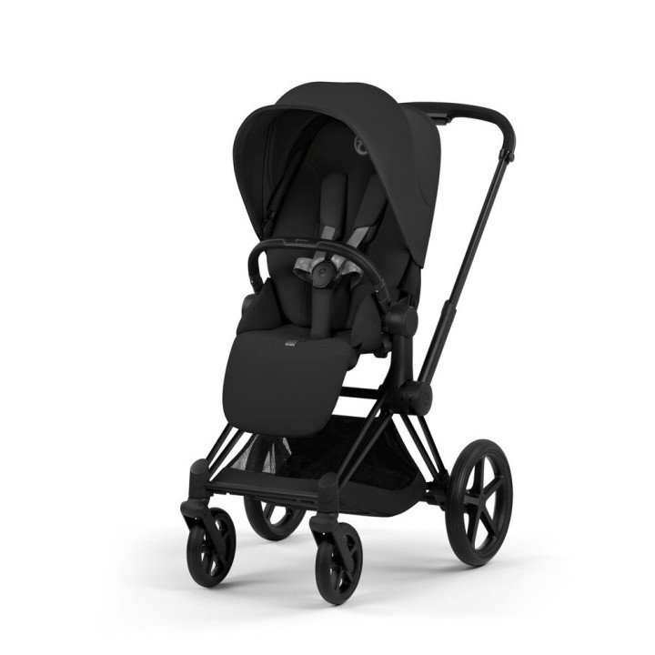 Duo PRIAM 2026  Poussette toutterrain avec nacelle pliable Châssis Matt Black CYBEX