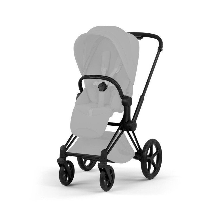 Châssis PRIAM STYLE 2026 Matt Black Poussette toutterrain  CYBEX