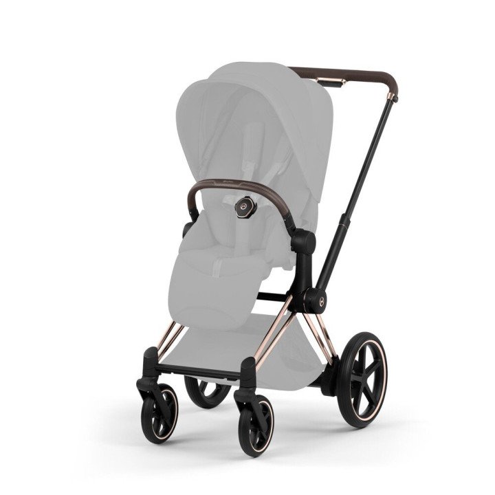 Châssis ePRIAM 2026 Rose Gold Poussette électrique toutterrain  CYBEX