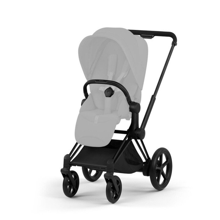 Châssis ePRIAM 2026 Matt Black Poussette électrique toutterrain  CYBEX