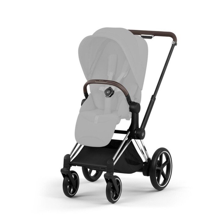 Châssis ePRIAM 2026 Chrome Poussette électrique toutterrain  CYBEX