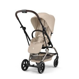 Poussette Compacte et Rotative Eezy S Twist+2 2026 Châssis Taupe CYBEX