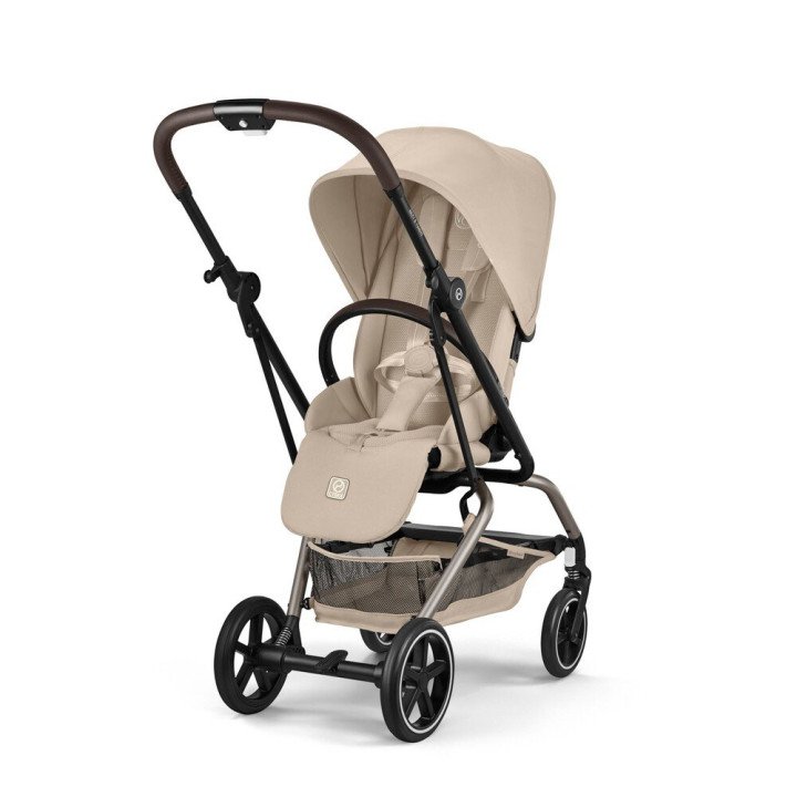 Poussette Compacte et Rotative Eezy S Twist+2 2026 Châssis Taupe CYBEX