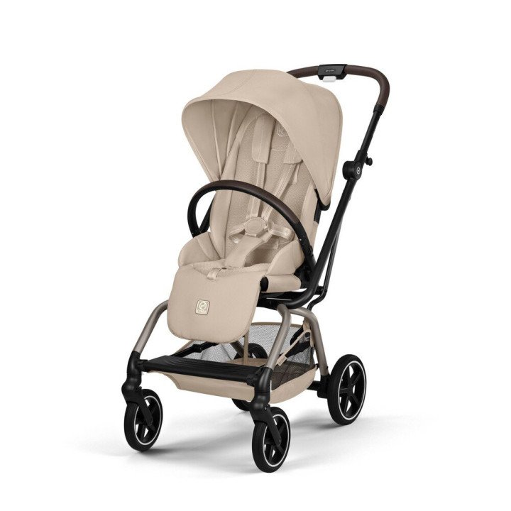 Poussette Compacte et Rotative Eezy S Twist+2 2026 Châssis Taupe CYBEX