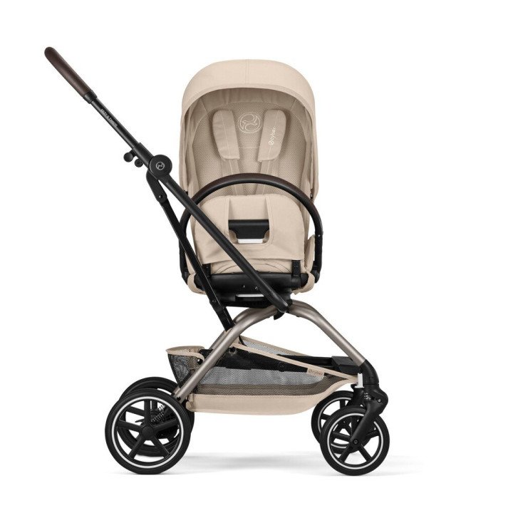 Poussette Compacte et Rotative Eezy S Twist+2 2026 Châssis Taupe CYBEX