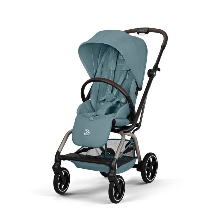 Poussette Compacte et Rotative Eezy S Twist+2 2026 Châssis Taupe CYBEX