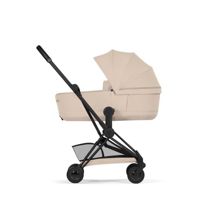 Duo COŸA 2026  Poussette ultracompacte avec nacelle pliable  Châssis Matt Black CYBEX