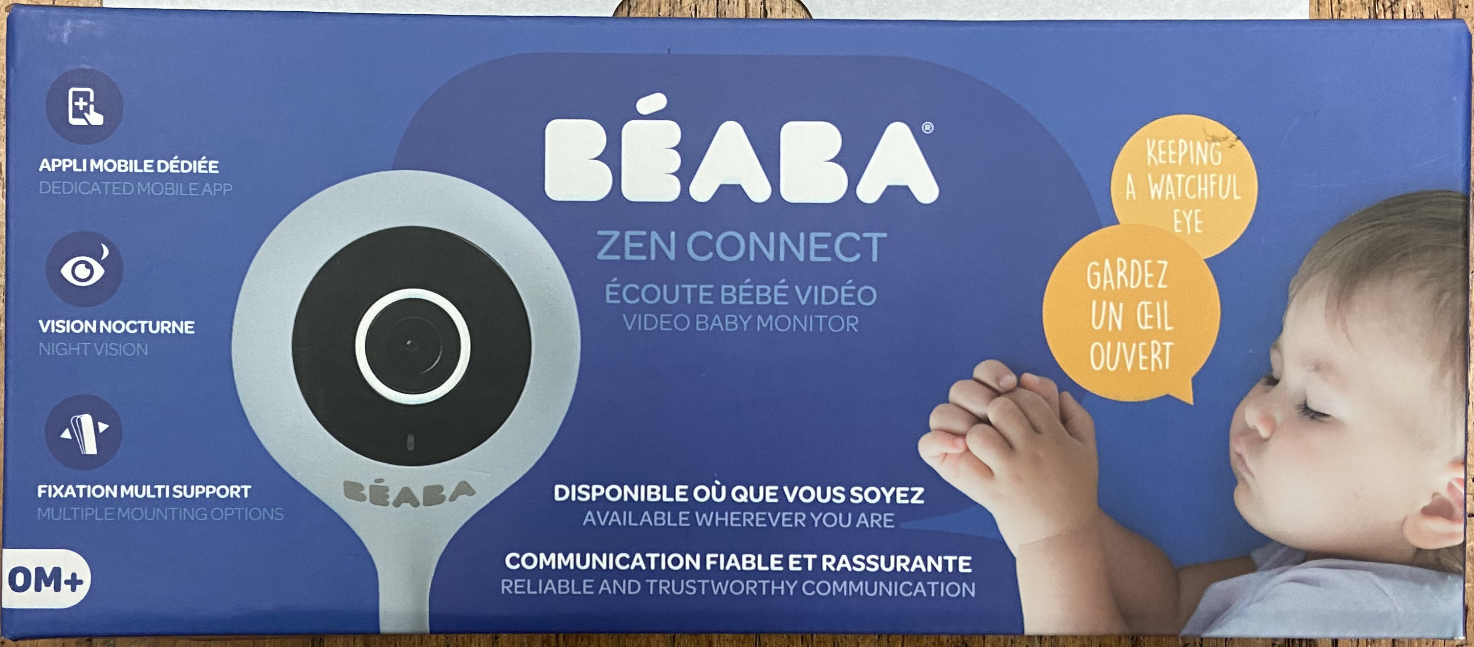 Babyphone Zen Connect - Night Blue - Béaba
