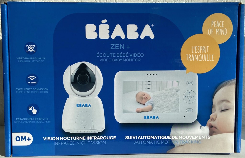 Babyphone Vidéo Zen+ Blanc Béaba - Enfant